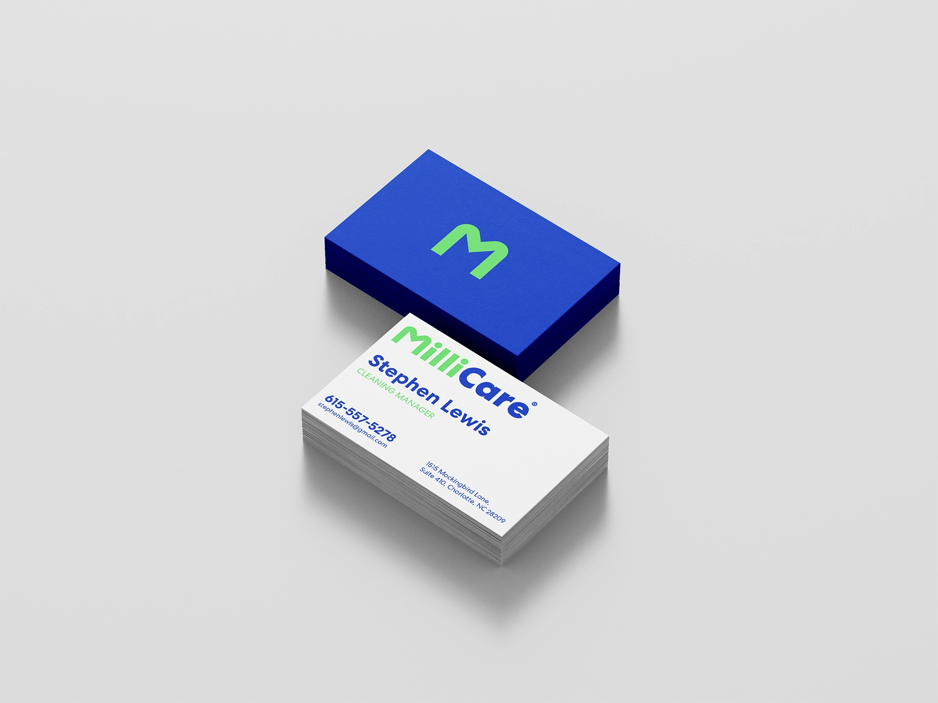 Millicare Business Card Redesign
