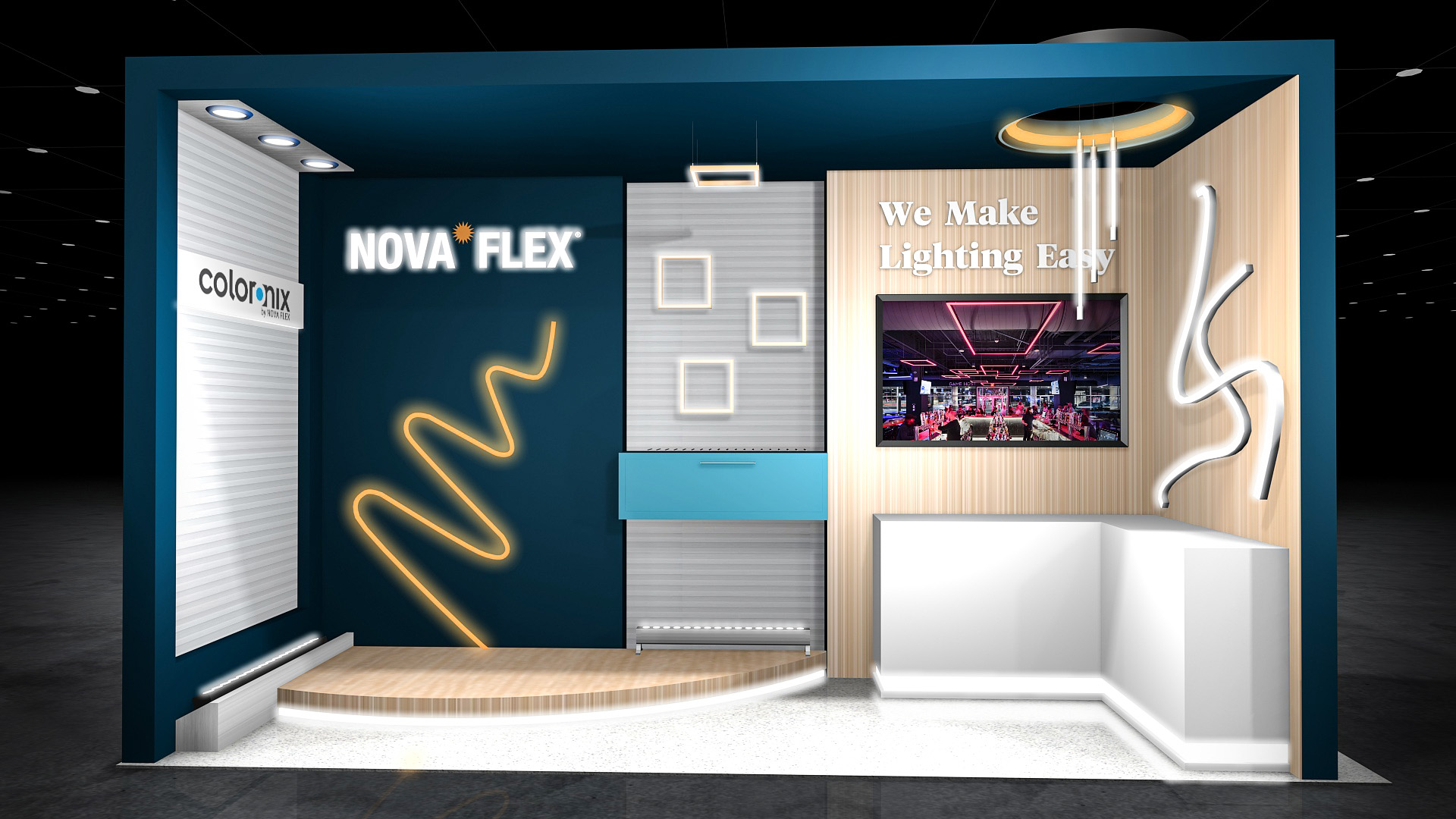 Nova Flex Trade Show Booth